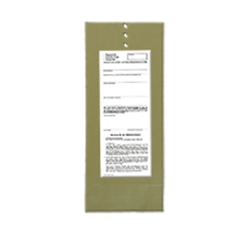 Probenbeutel 100 x 245 x 40 mm, ungefüttert, mit Sicherheitsboden