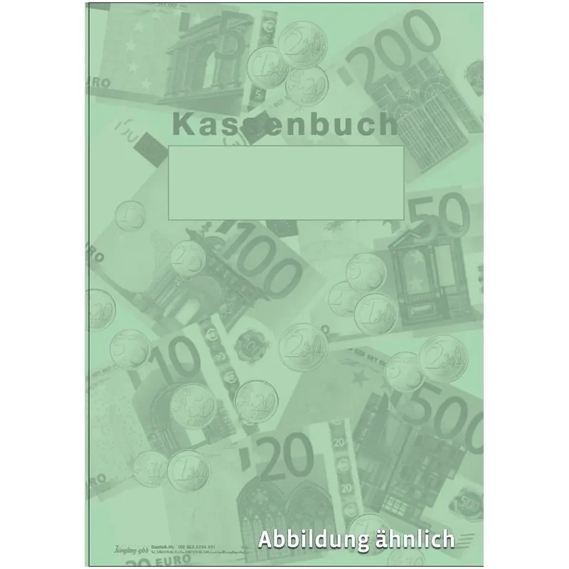 Kassenbuch, DIN A4, 40-seitig