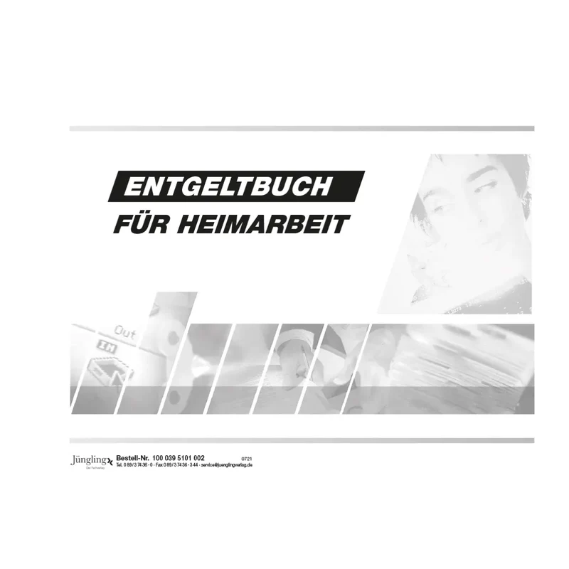 Heimarbeiter-Entgelt-Buch, A5