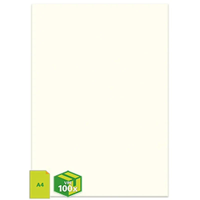 Papier DIN A4, 100 g, Munken Pure, cremeweiß – VPE 100