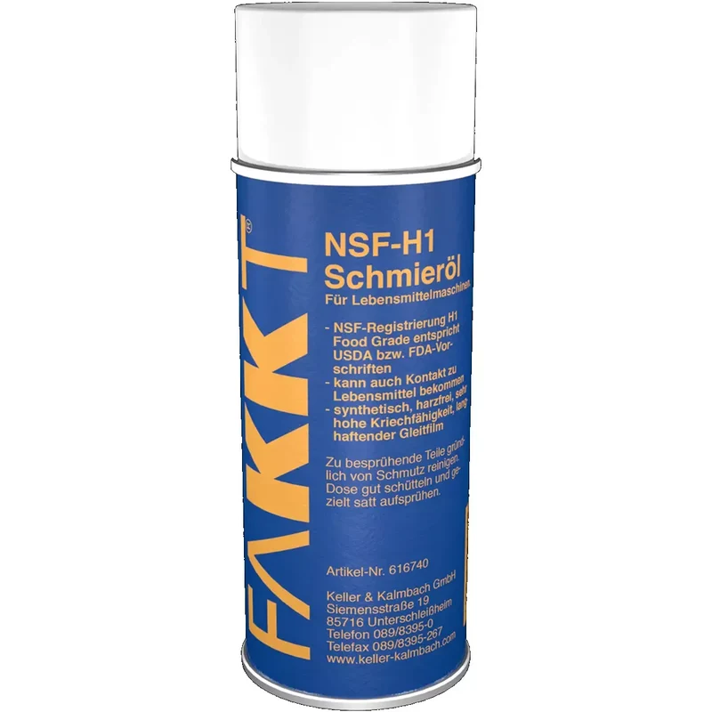 FAKKT Schmieröl NSF-H1, 400 ml, Spray