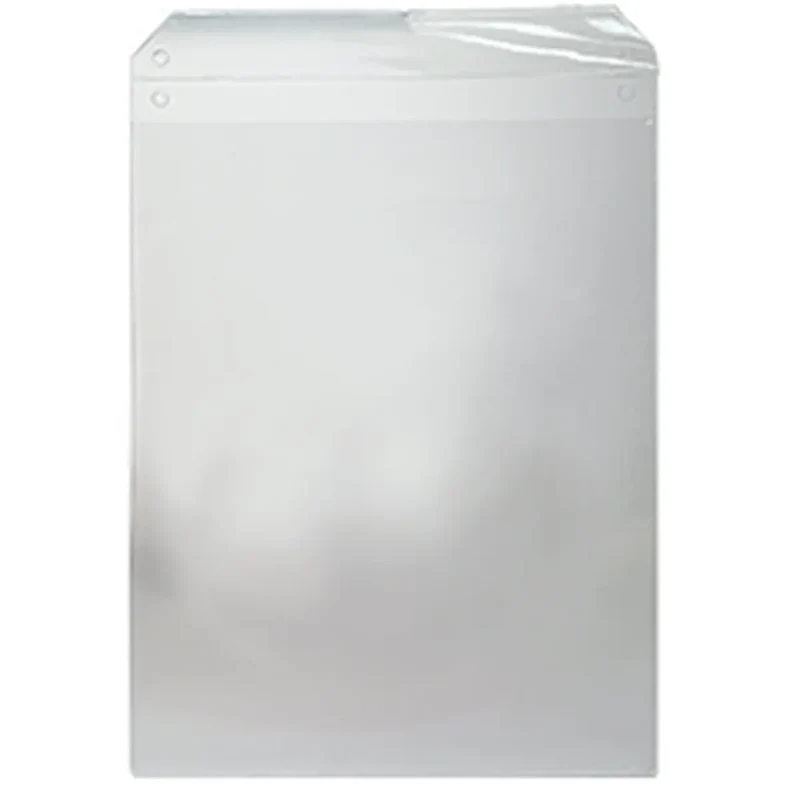 Plastikhülle neutral, Schutzhülle für Bautafel, 220 x 320 mm, mit Lasche