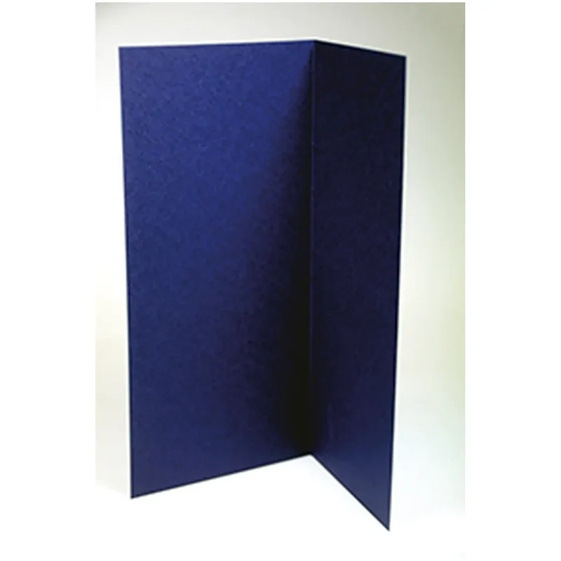 Glückwunschkarte, DIN lang, blau