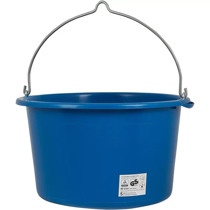 Baueimer schwer, blau