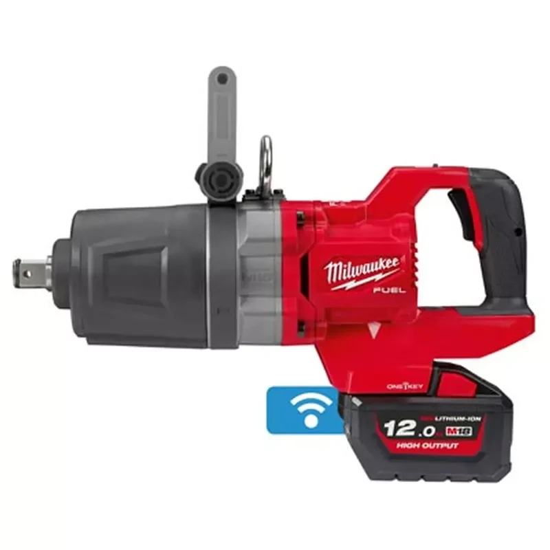MILWAUKEE Akku-Schlagschrauber 1 Zoll M18 ONEFHIWF1DS-121 18 V 12 AH im Koffer