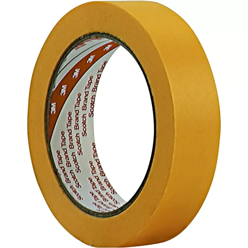 Abdeckklebeband, Scotch Masking Tape 244, Breite 48 mm, Länge 50 m, Papierträger, flach, Rolle