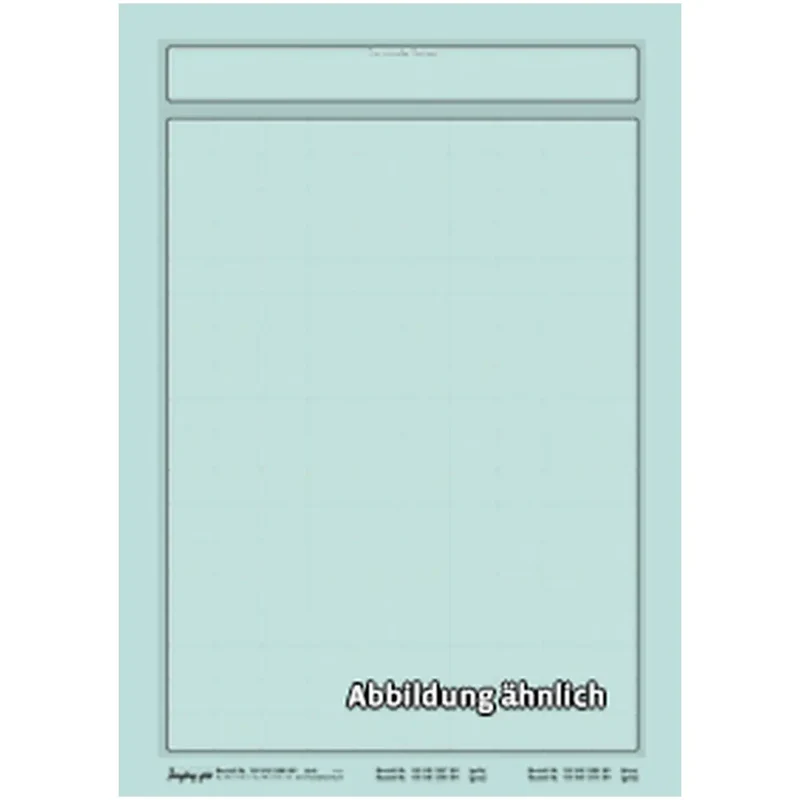 Umlaufmappe, A4, blau