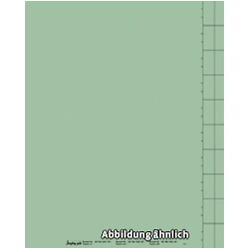 Registerblatt, grün, DIN A4, Karton