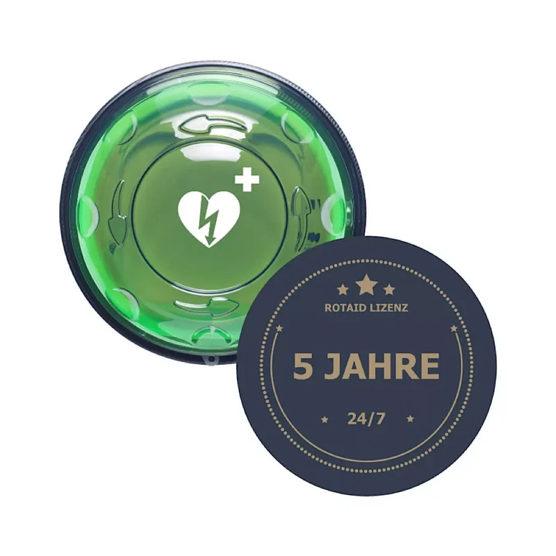 5-Jahre Lizenz für AED Wandkasten Rotaid 24/7 Connected Cabinet