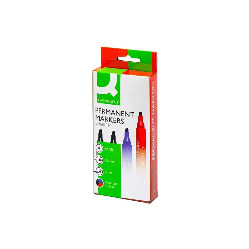 Permanentmarker - ca. 2 - 5 mm, 4-er Pack
