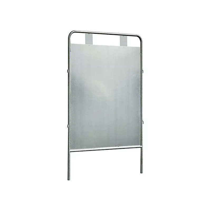 Plakattafelset aus Blech