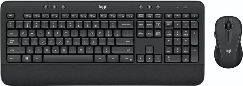 Logitech MK545 erweiterte drahtlose Tastatur und Maus, QWERTZ-Layout
