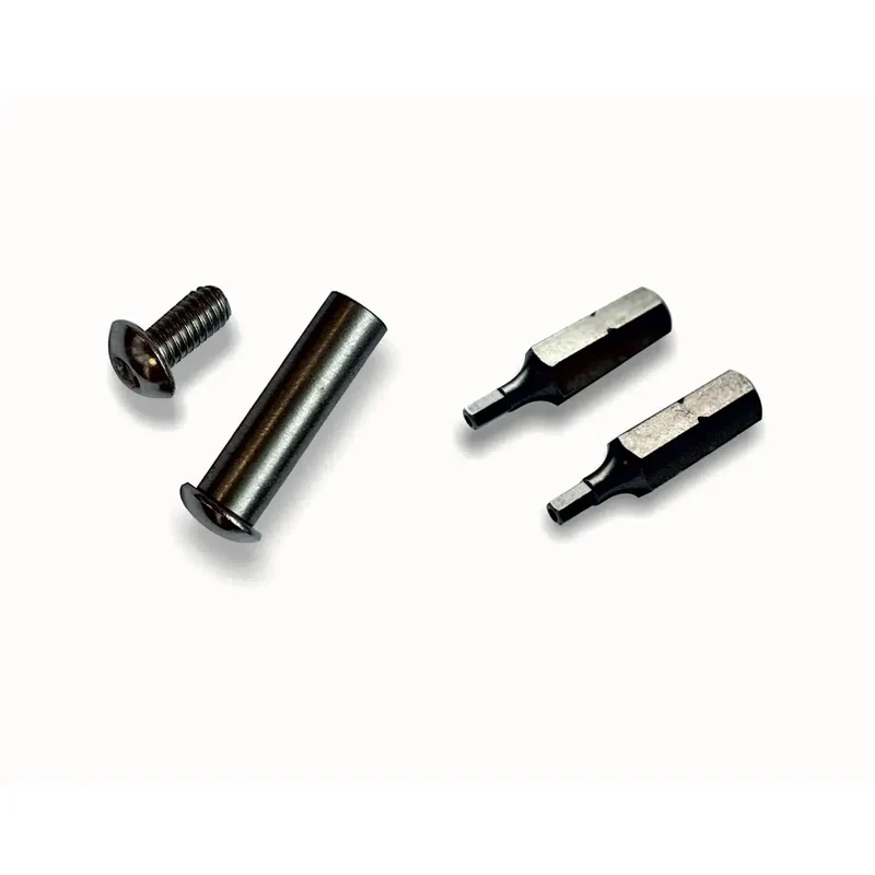 Adapterschraube + Service-Bits für Aisipro Head™ Pumpenkopf, für ibombo Fahrrad-Reparaturstation