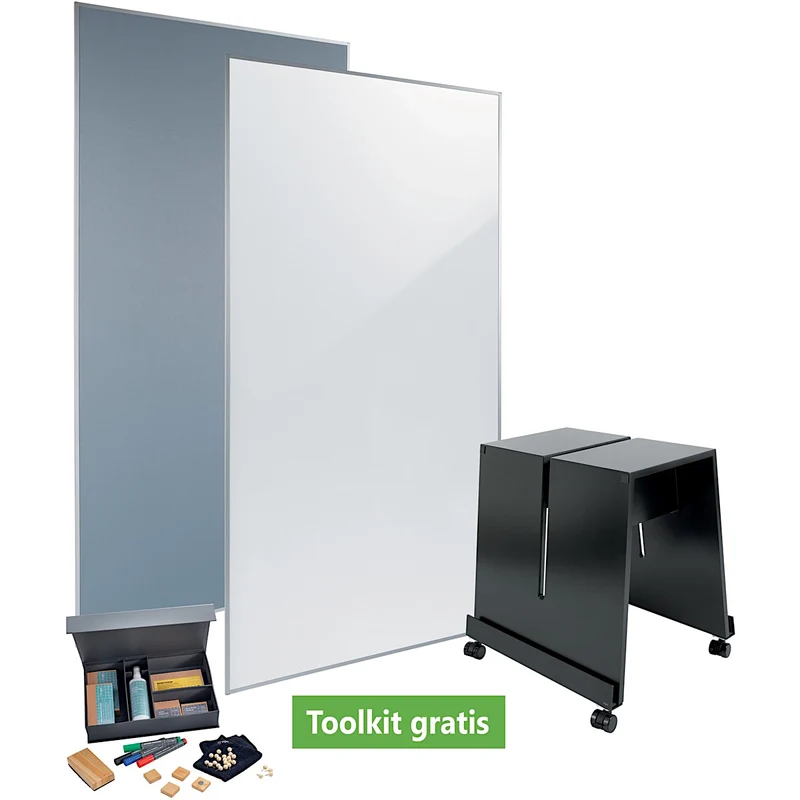SIGEL Meet up-Bundle mit Whiteboard und Pinboard