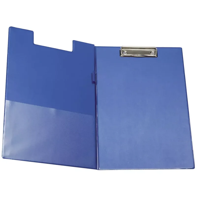 Klemmmappe mit Folienüberzug - blau