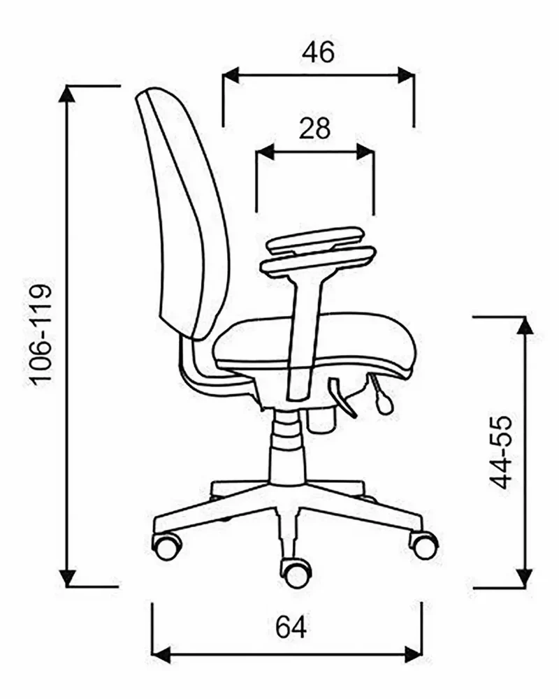 Hammerbacher Bürodrehstuhl Solid