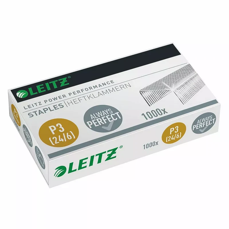 Leitz Heftklammern, 1.000 Stück, 5570, 24/6
