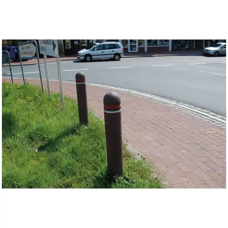 Recyclingpfosten Halbkugelkopf Ø 150 mm