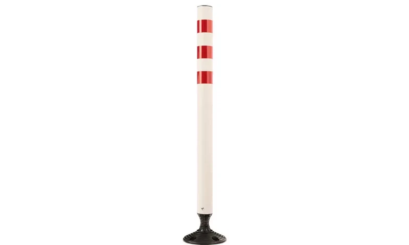 Kunststoffpfosten Flex, H.1050 x Ø 70 mm, Reflektionsringe