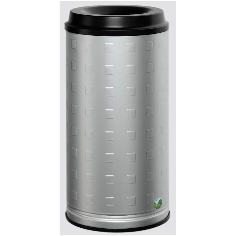Papierkorb 20-l Inhalt Alu