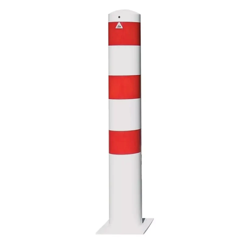 Stahlrohrpoller Ø 273x5 mm ortsfest für Dübelbefestigung