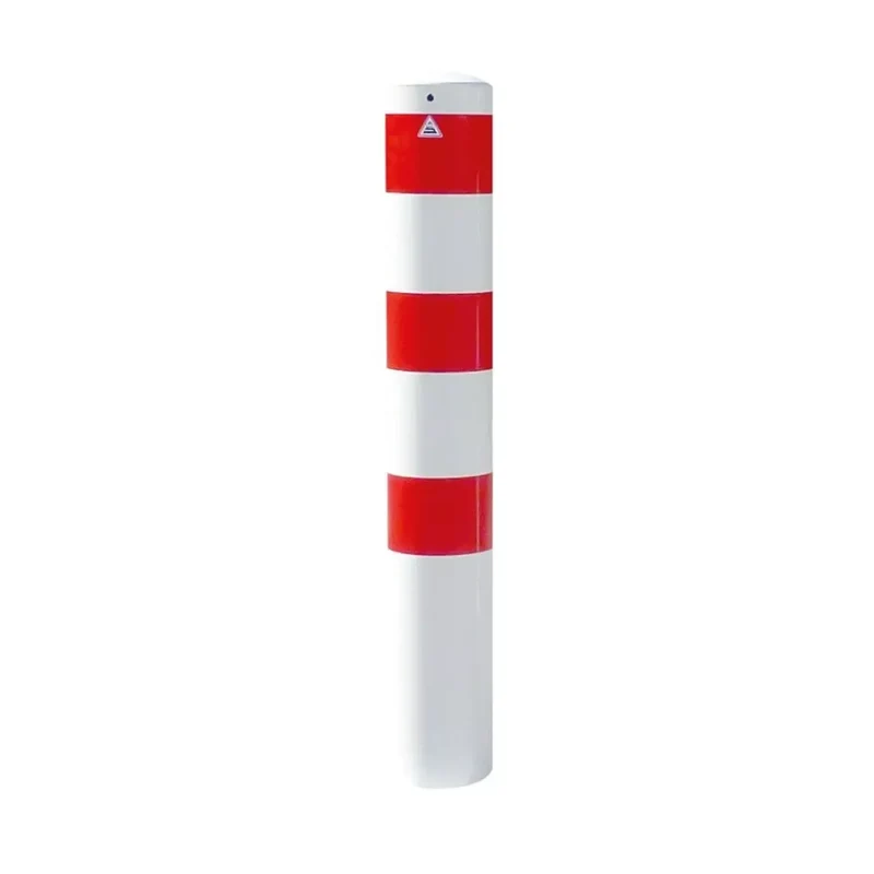 Stahlrohrpoller Ø 193x3,6 mm ortsfest, zum Einbetonieren feuerverzinkt, zum Einbetonieren