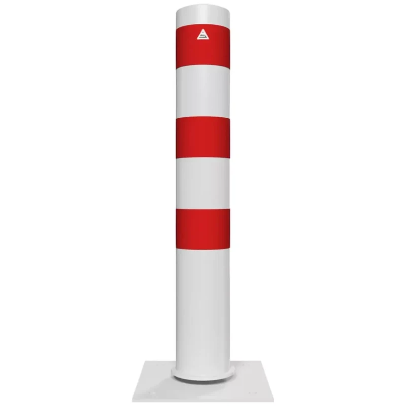 Stahlrohrpoller Ø 152x3,2 mm ortsfest zur Dübelbefestigung
