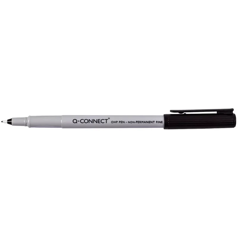 Faserschreiber, non-permanent, ca. 0,5 mm (F), schwarz