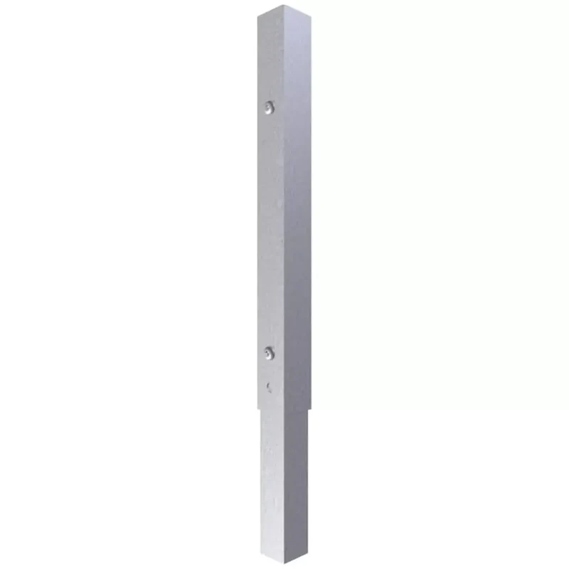 Adapter für Schilder aus Stahl, verzinkt, zum Einbetonieren