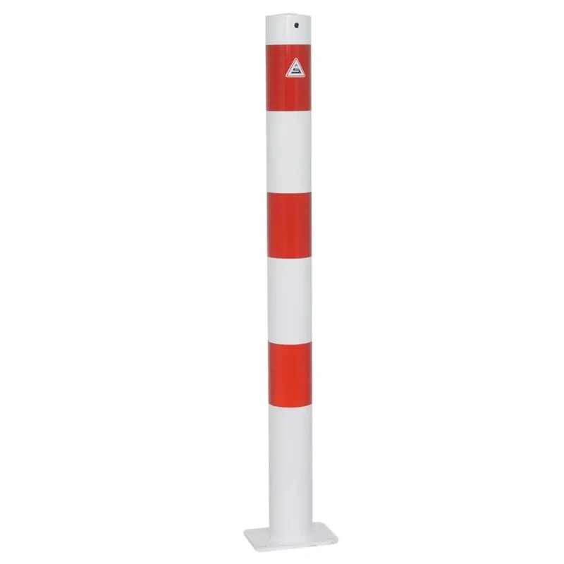 Absperrpfosten aus Stahlrohr, Ø 76 mm