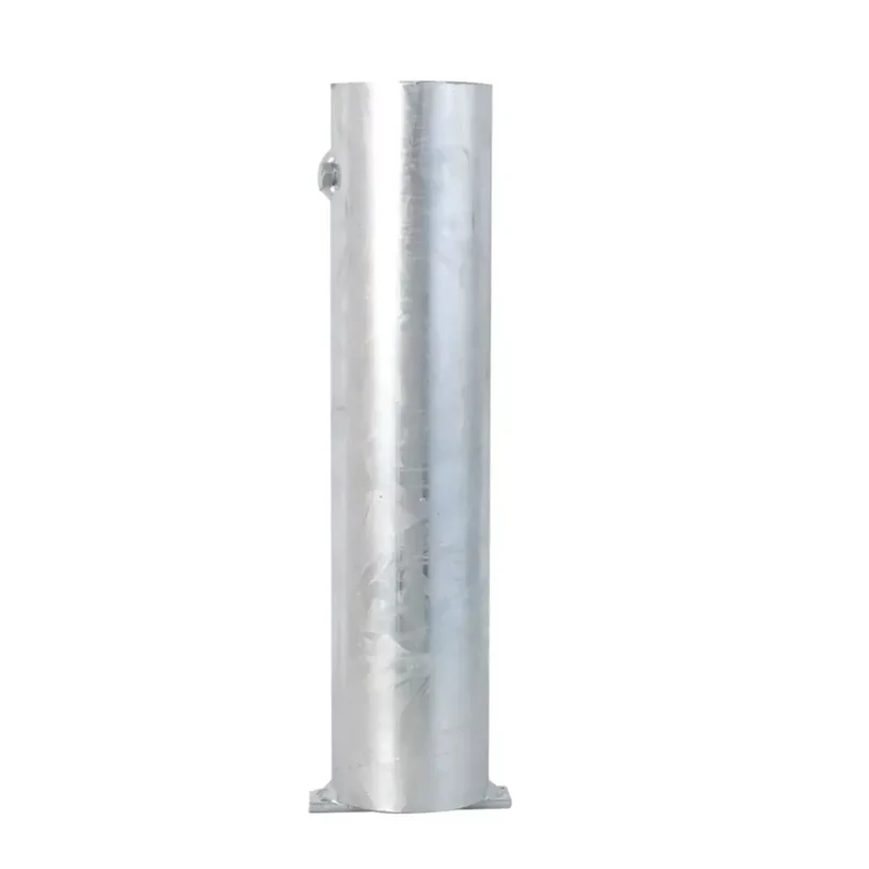Absperrpfosten Stahlrohr Ø 76x2,5 mm, herausnehmbar mit Dreikantverschluss
