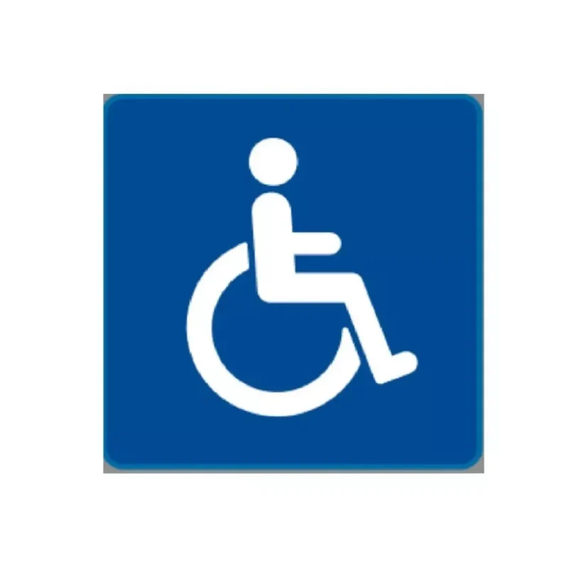 PREMARK™ Easy, Behindertenparkplatz, 400x400 – VPE 2 Stück