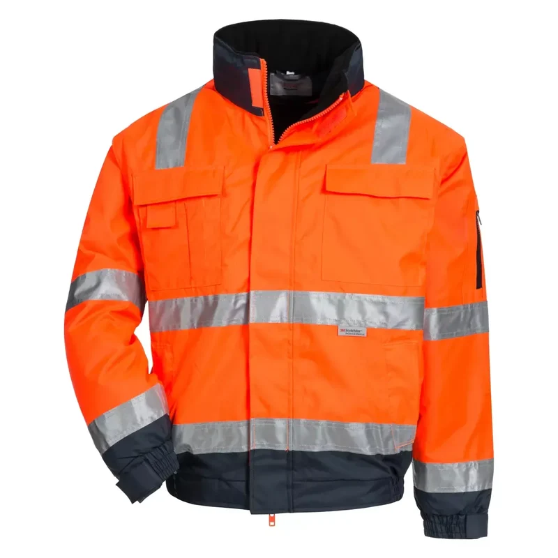 Warnschutz-Pilotenjacke mehrfarbig