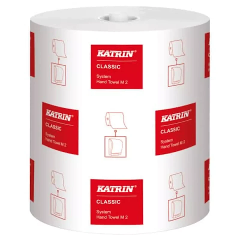 Rollenhandtuch Classic System M2 weiß 2-lagig 6 x 160 m KATRIN 460102