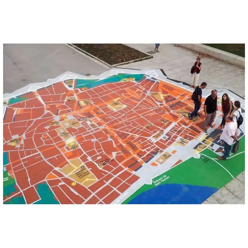 Decomark™ Spielplatzmarkierung DecoMark Bend+Shape