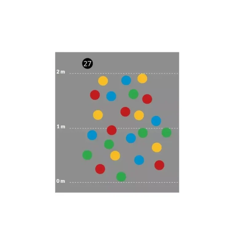 Decomark™ Spielplatzmarkierung DecoMark Spiel und Sport, Twister