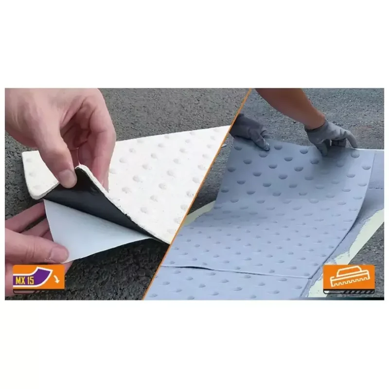 Thermoplastische Blindenmarkierungen - Noppen - TacPad™