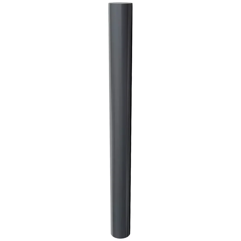 Stilpoller Stahlrohr Ø 102 mm, Kopf flach