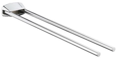 KEUCO CITY.2 Handtuchhalter 430 mm verchromt, 2-armig, schwenkbar