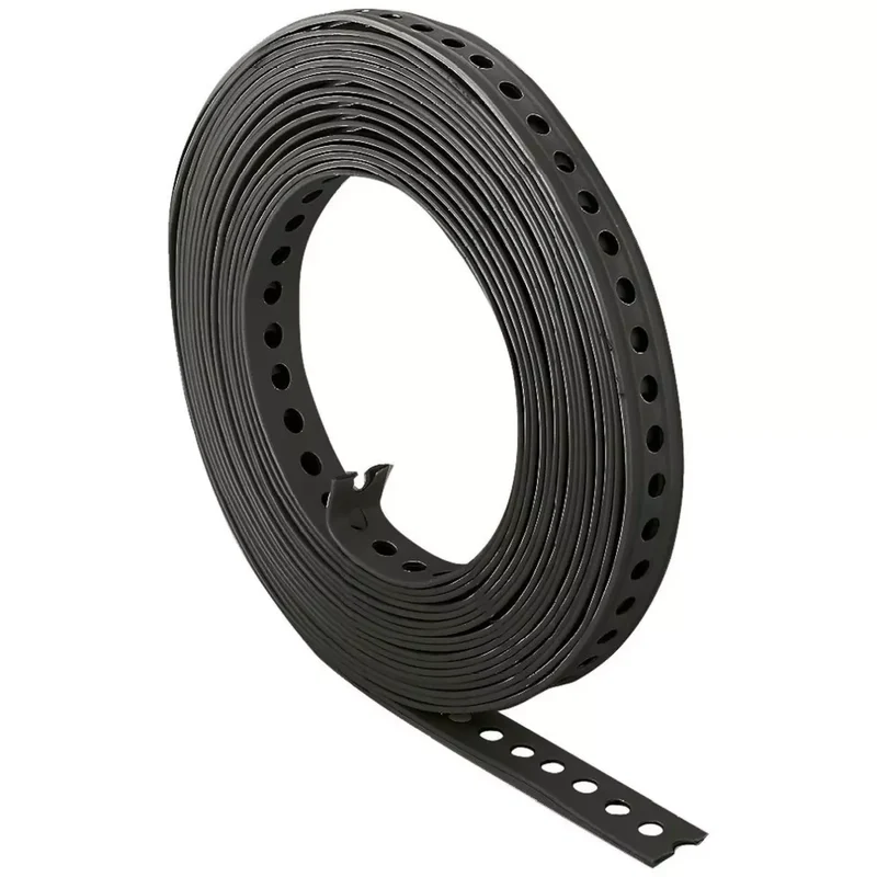 Montagelochband, verzinkt/ kunststoffummantelt, 18,5x3 mm