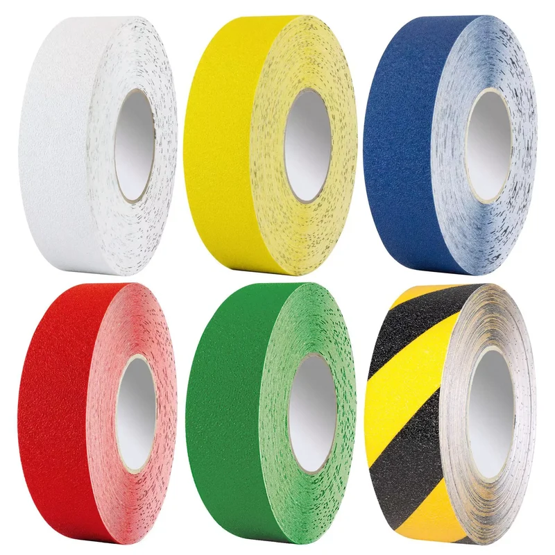 Farbiges Bodenmarkierband aus Vinyl, staplergeeignet