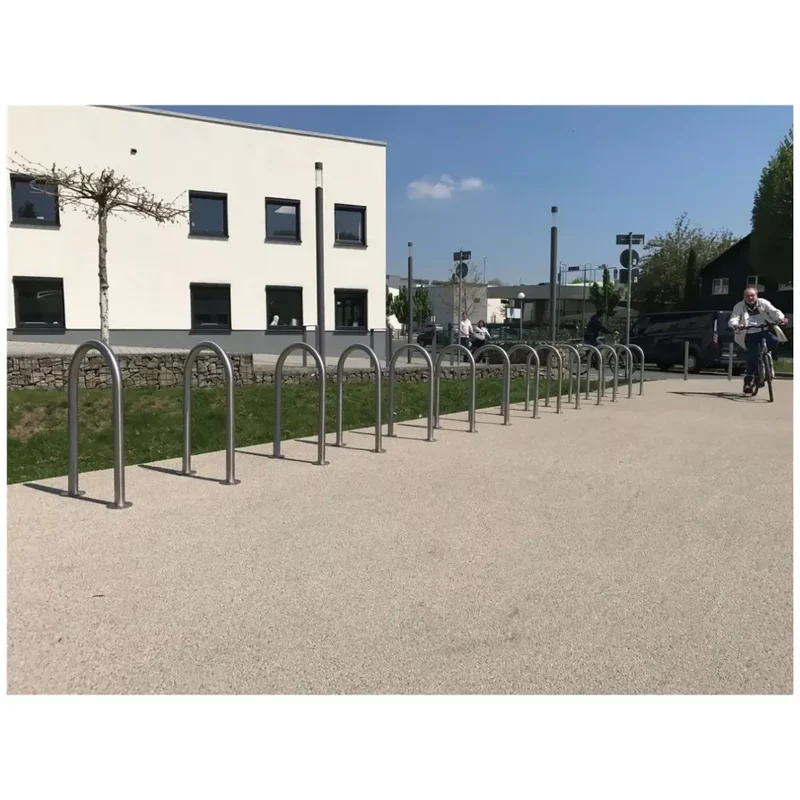 Edelstahlbügel Ø 48 mm, mit runde Ecken, zum Einbetonieren