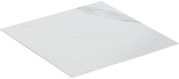 Geberit ONE Abdeckung für Seitenschrank und Seitenelement 45 x 0,4 x 46,5 cm Marmoroptik weiß