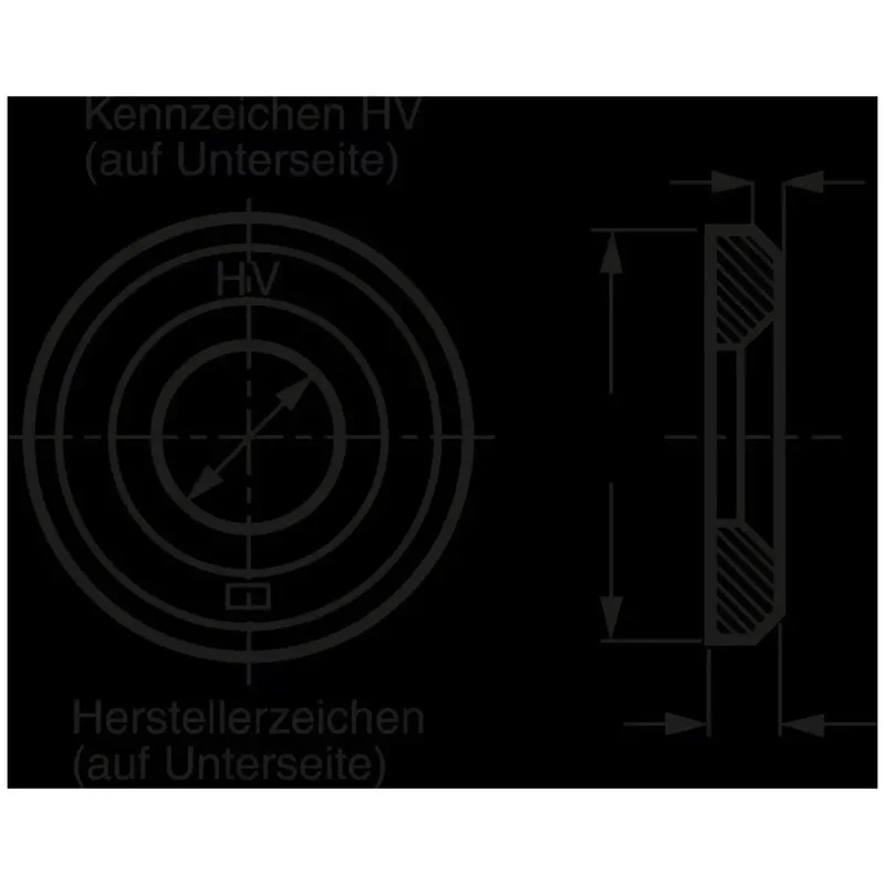 SHB, EN 14399-6, Fabrikat Koelner, 30 mm, C45, HV, tZn, WAZ 3.1