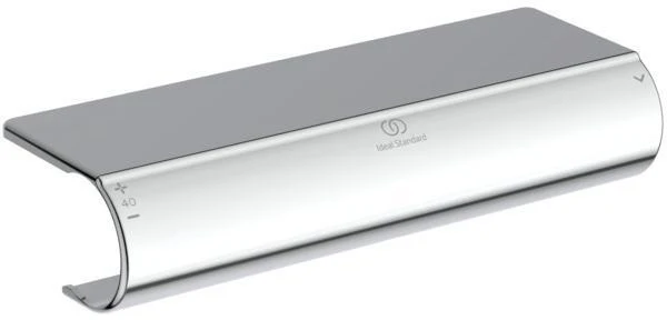 Ideal Standard Wrap-Over Ablage CeraTherm T für Brausethermostate T25, T50, T100 – Chrom