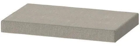 Duravit Happy D.2 Plus Sitzkissen 600x380x60 mm in Greige – Vinyl, passend zur Serie
