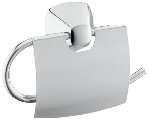 KEUCO City.2 Toilettenpapierhalter verchromt mit Deckel – Wandmontage