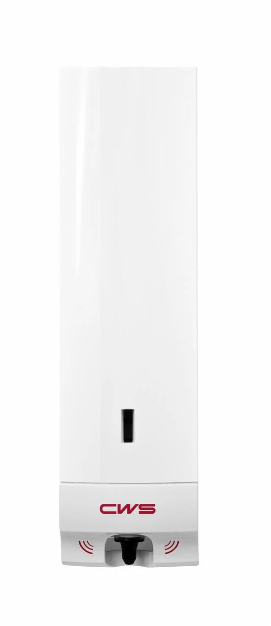 CWS Seifenschaumspender Paradise FoamSlim NT – berührungslos, 500 ml, weiß, abschließbar