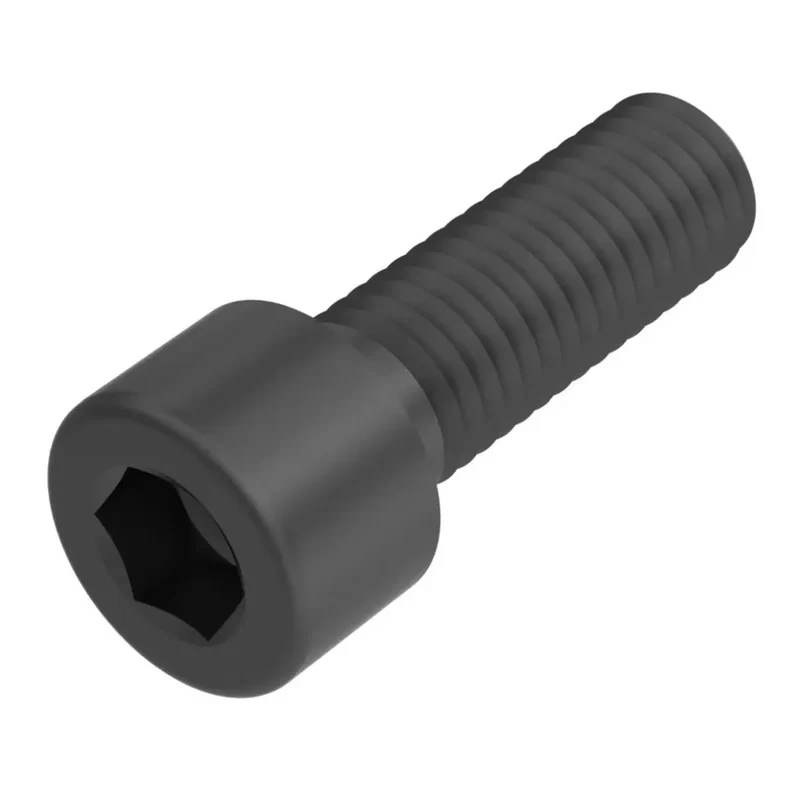 ISO 4762, Zylinderschraube, M 5x12, 8.8, verzinkt, schwarz, 5 µm, Zn5/Fn/T2 µ0,1
