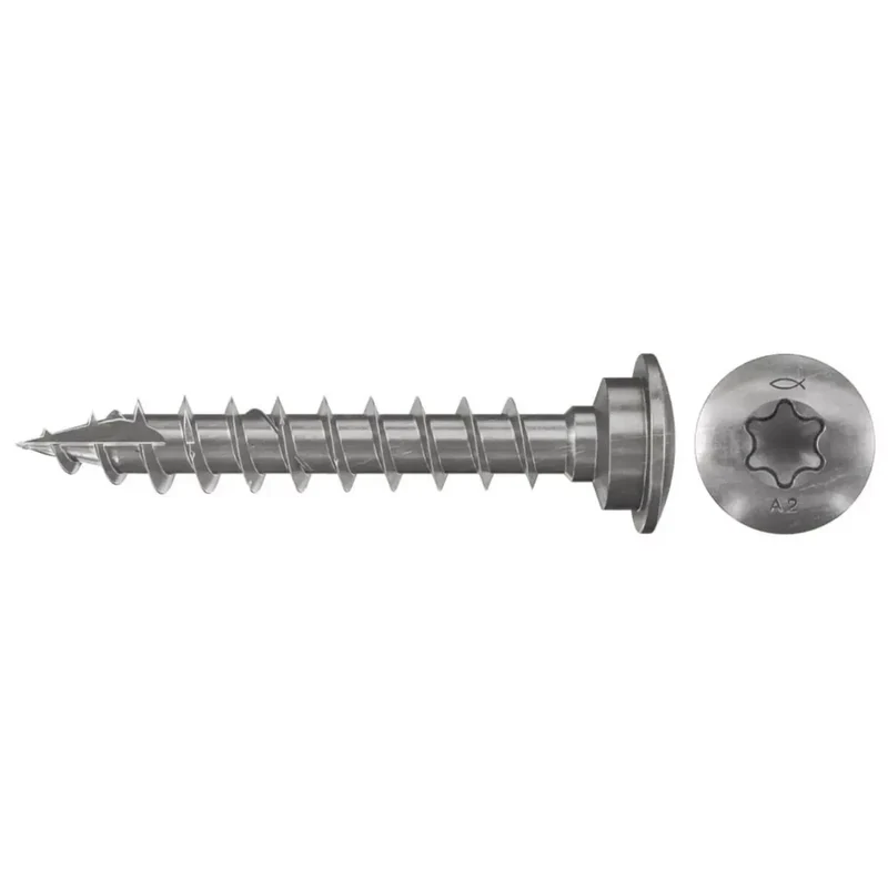 fischer FJS Pfosten 7,0x50 RDK A2 VG Tx30 – VPE 50 St